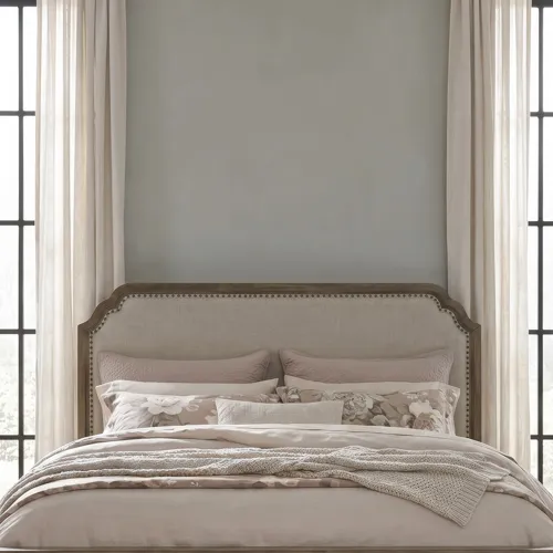 Hickory Grove King Uph Panel Headboard