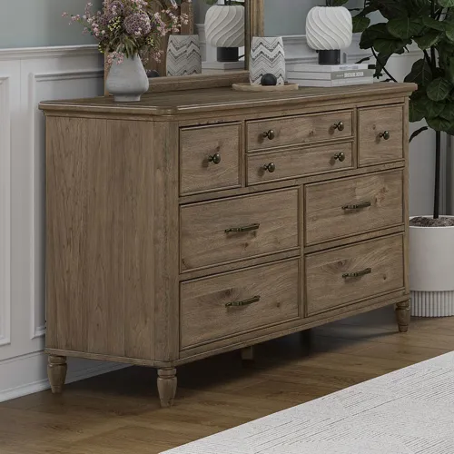 Hickory Grove 7 Drawer Dresser