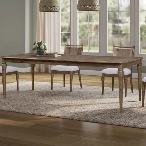 Hickory Grove Rectangular Leg Table