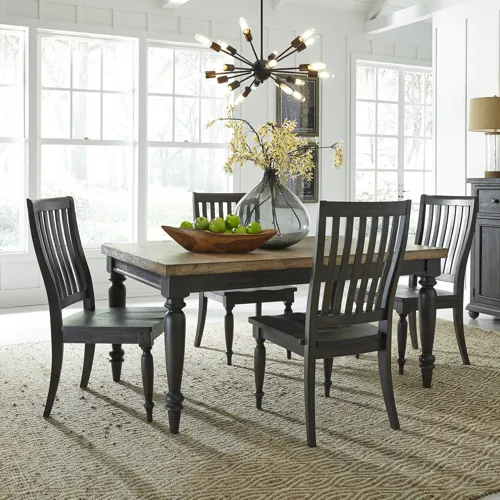 Harvest Home 5 Piece Reactangular Table Set