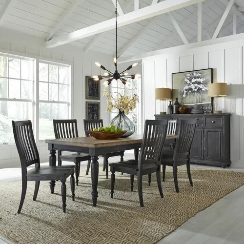 Harvest Home 7 Piece Rectangular Table Set
