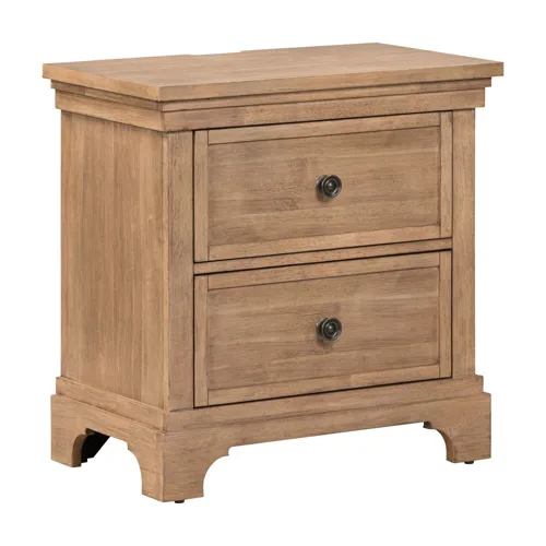 Haven Hills Nightstand with Charging Station