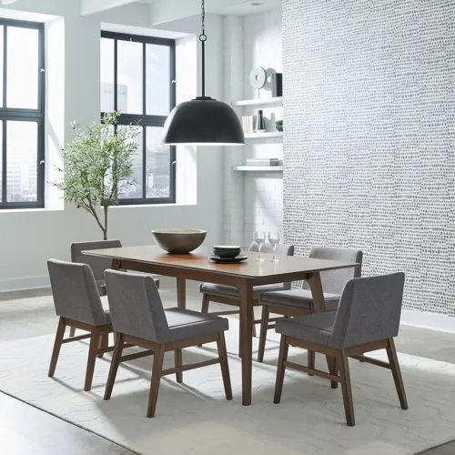 Space Savers 7 Piece Leg Table Set