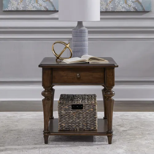Arden Road Drawer End Table