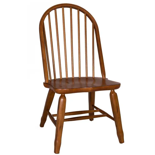Treasures Bow Back Side Chair -  Oak