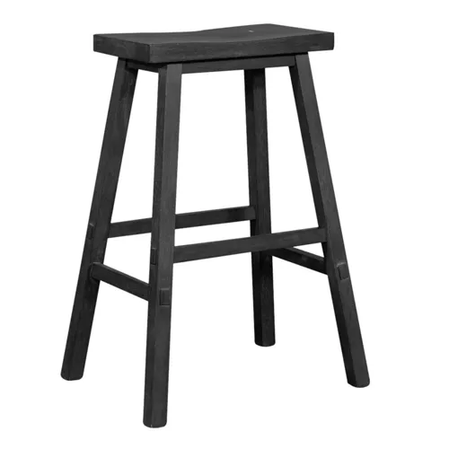 Creations II 30 Inch Sawhorse Stool- Slate