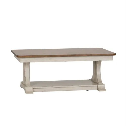 Farmhouse Reimagined Rectangular Cocktail Table