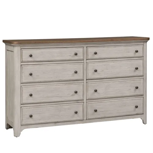 Farmhouse Reimagined 8 Drawer Dresser