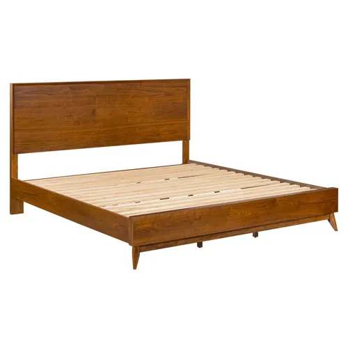 Century Modern Queen Platform Bed