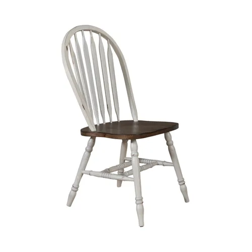 Carolina Crossing Windsor Side Chair- White