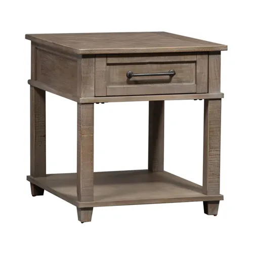 Parkland Falls Rectangular End Table