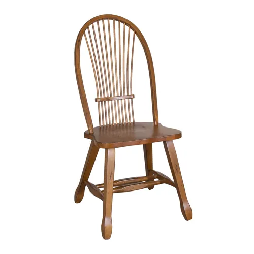 Treasures Sheaf Back Side Chair - Oak