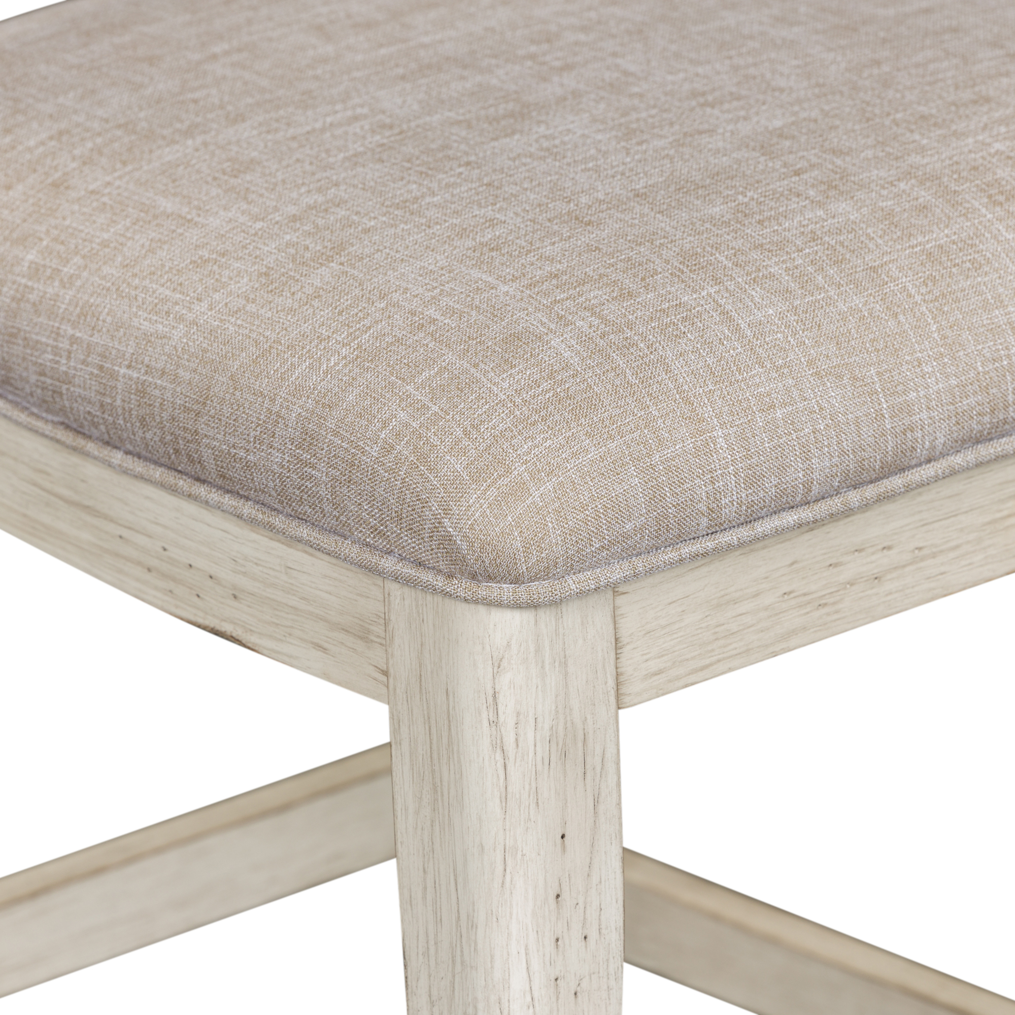 Farmhouse Reimagined Ladder Back Uph Counter Chair (RTA) 652B200124 by