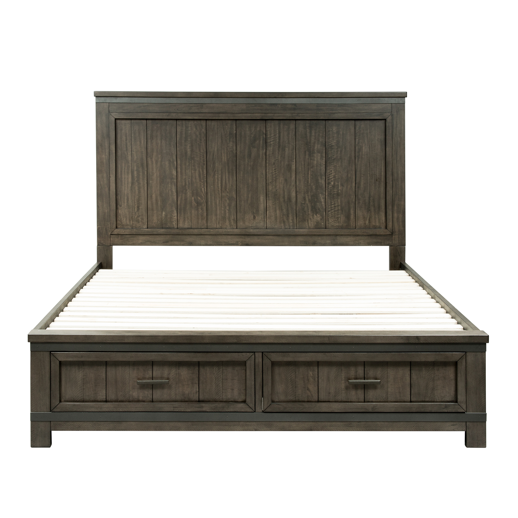 Thornwood Hills Queen Storage Bed, Dresser & Mirror 759BRQSBDM by