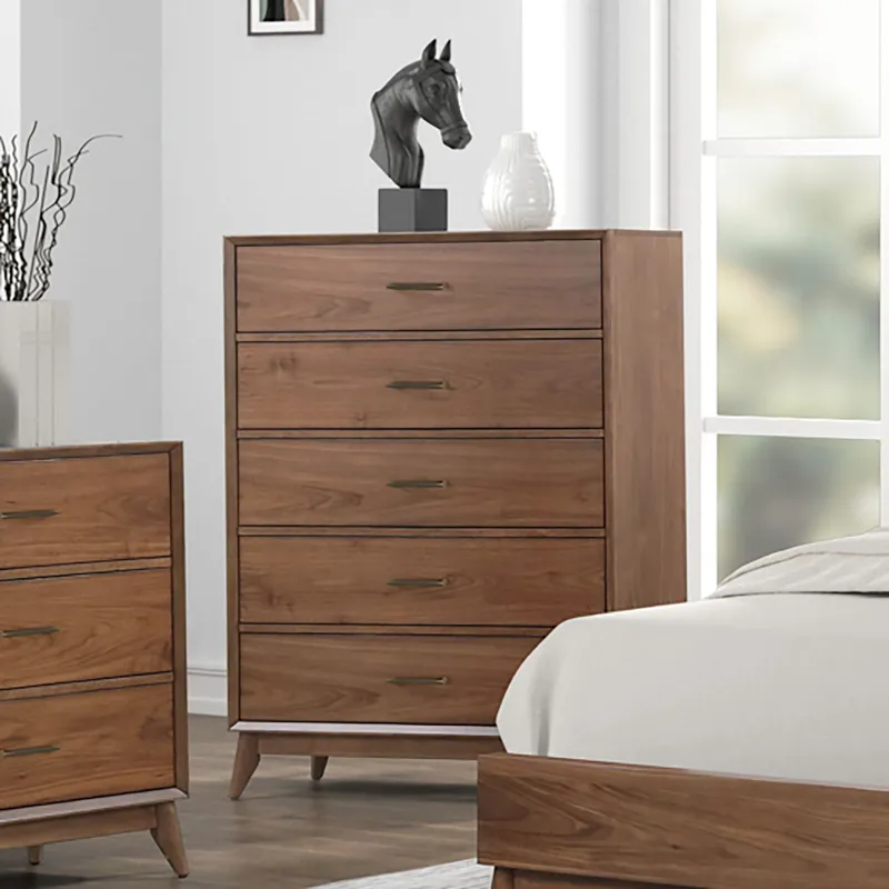 Century Modern 5 Drawer Chest