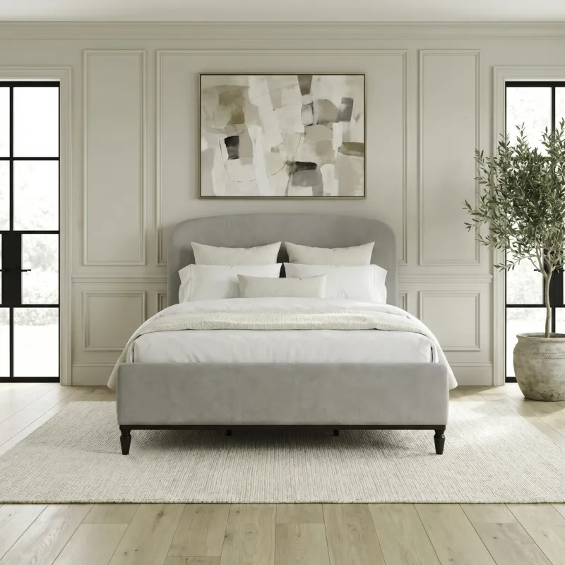 Wesley Hall King Uph Footboard