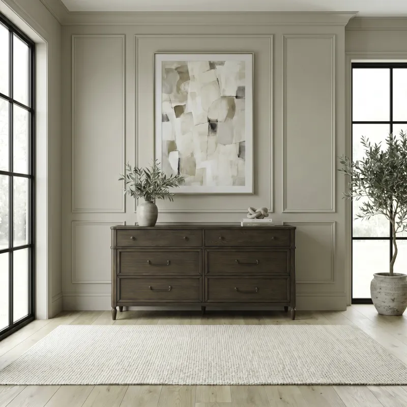 Wesley Hall 6 Drawer Dresser