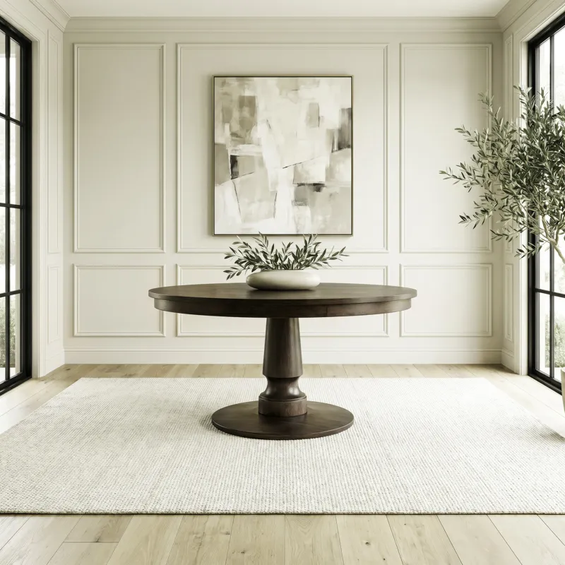 Wesley Hall Round Pedestal Table Top