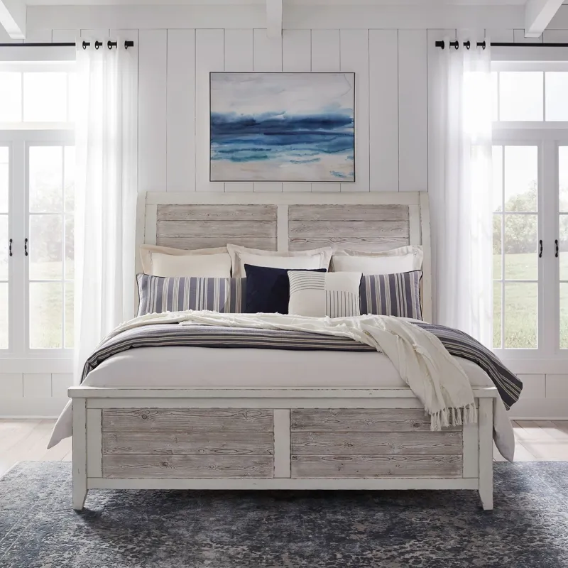 Backroads King California Sleigh Bed