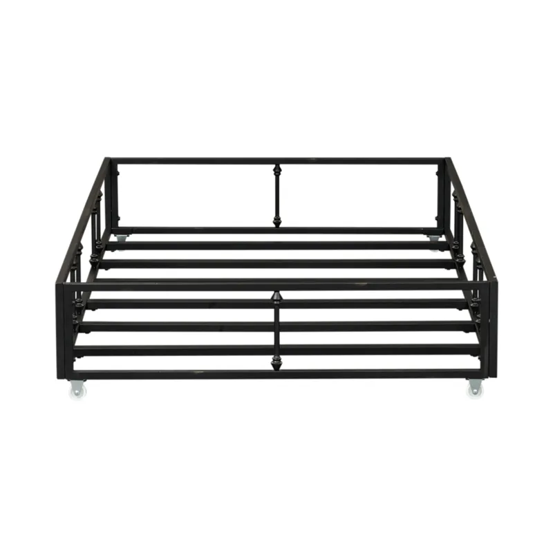 Twin Metal Trundle - Black