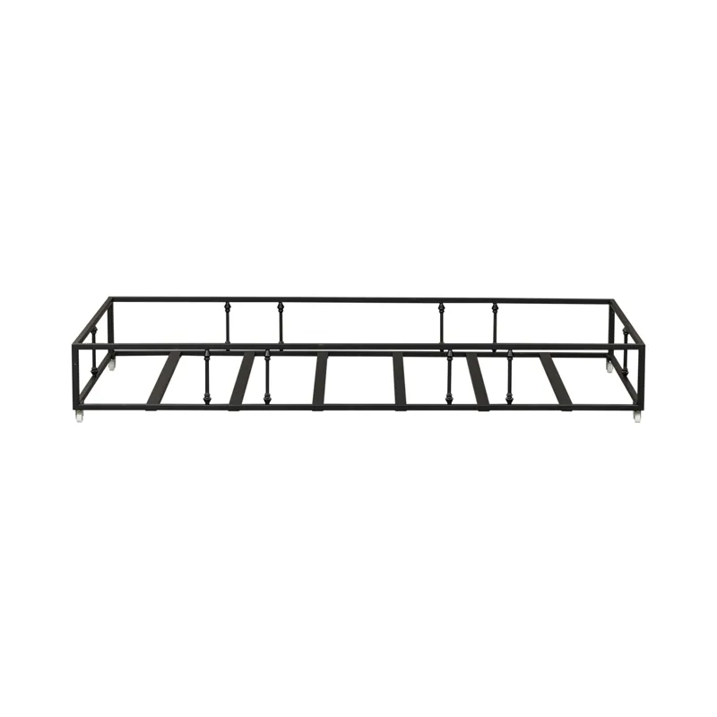 Twin Metal Trundle - Black