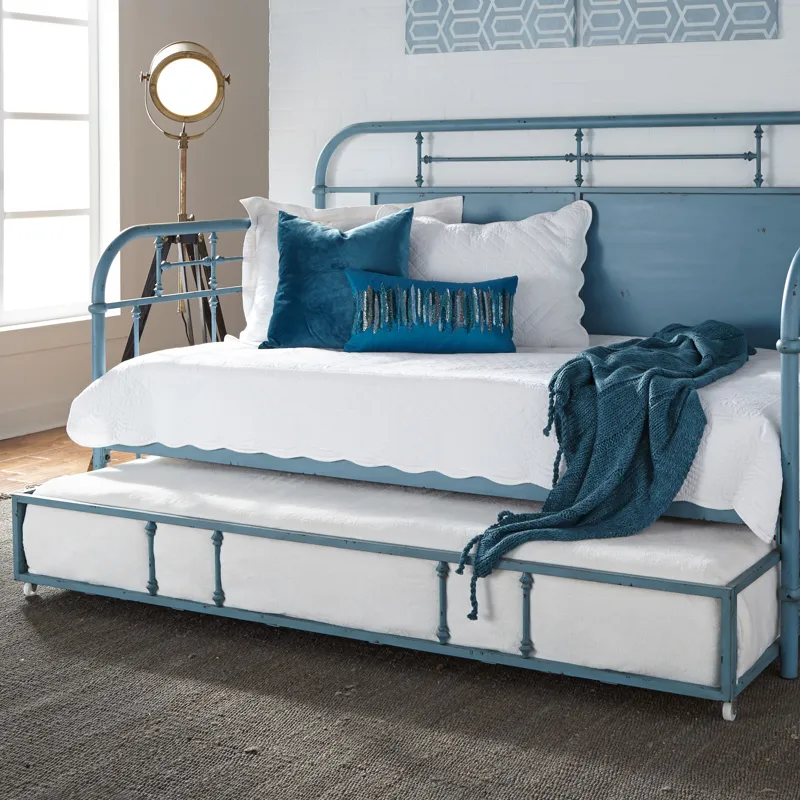 Twin Metal Trundle - Black