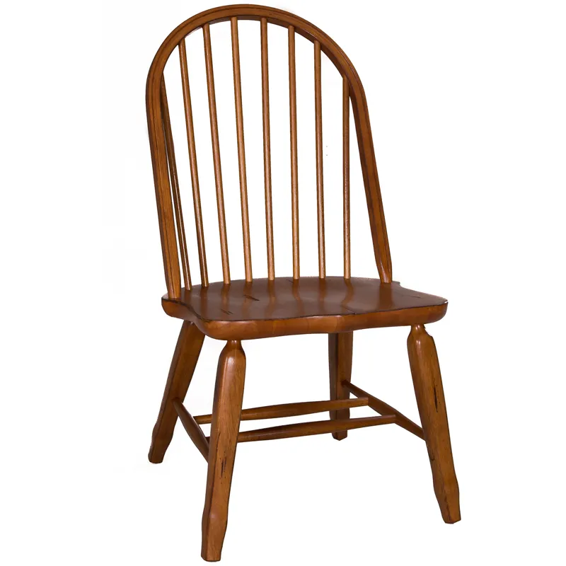 Treasures Bow Back Side Chair -  Oak (RTA)
