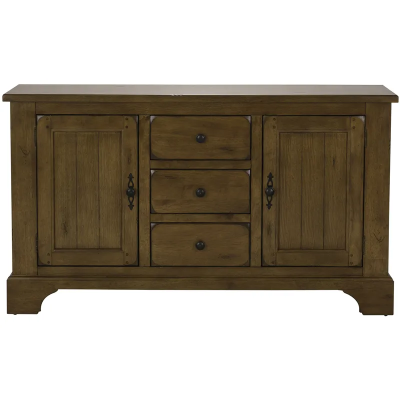 Treasures Buffet - Oak