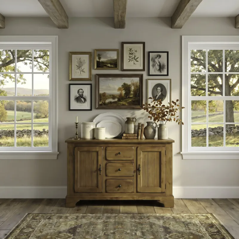 Treasures Buffet - Oak
