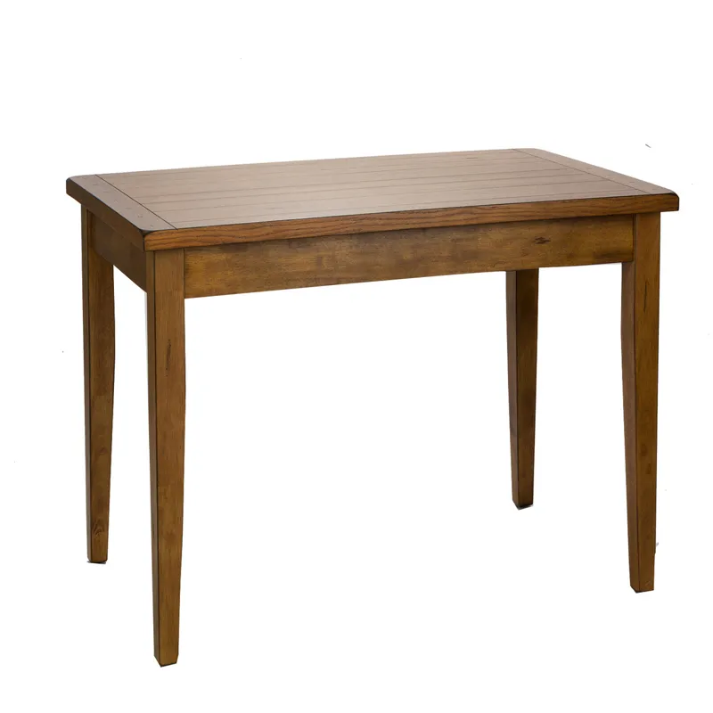 Treasures Rectangular Leg Table - Oak