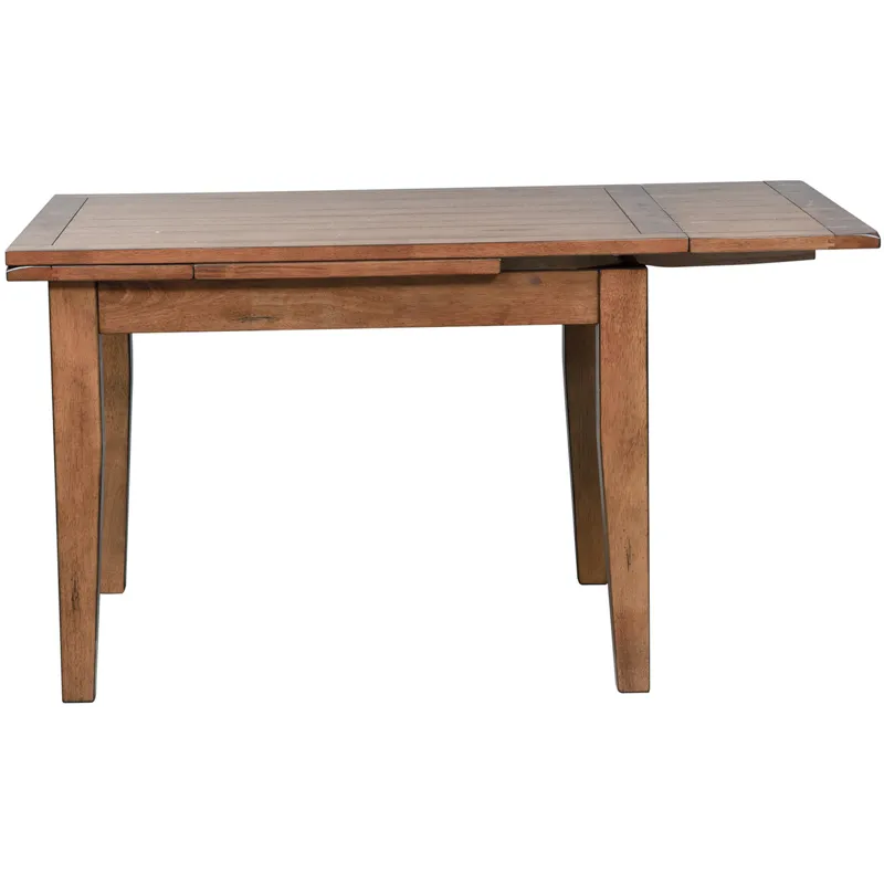 Treasures Retractable Leg Table - Oak