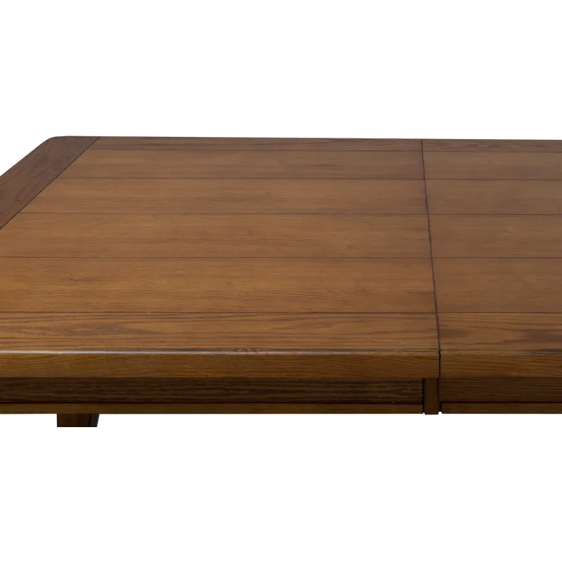 Treasures Rectangular Leg Table - Oak