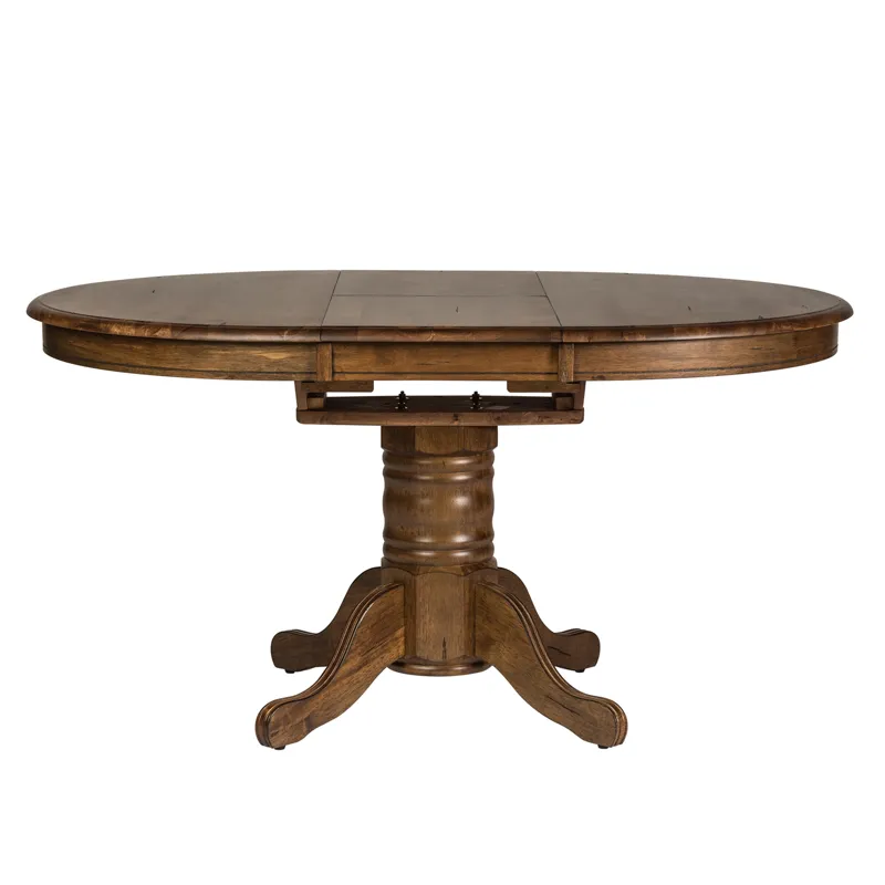 Oval Pedestal Table Base