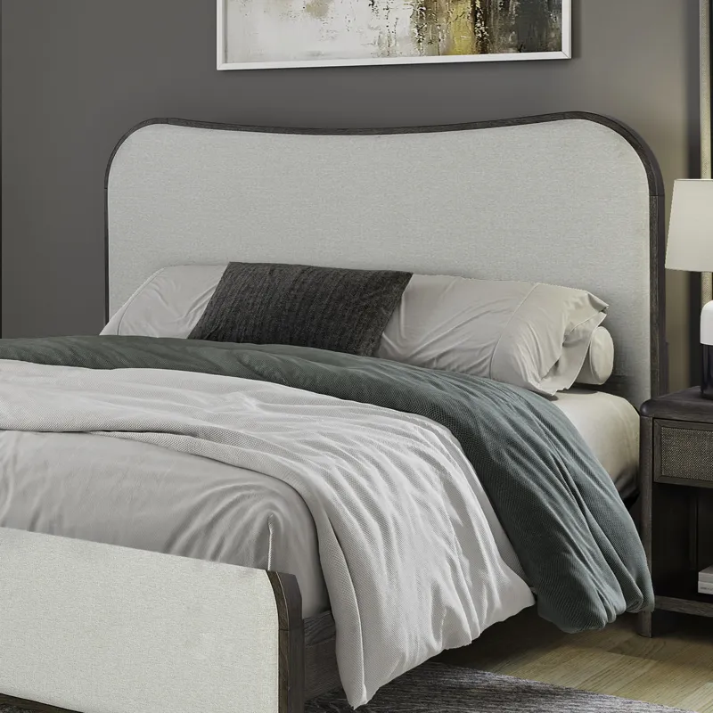 Skye View King Uph Panel Headboard