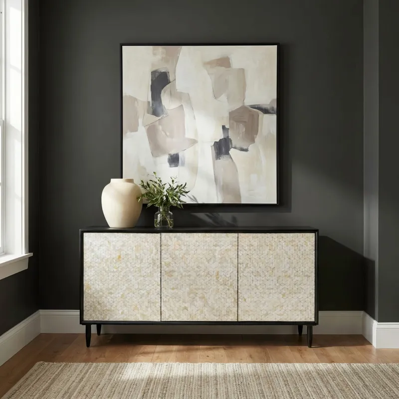 Prism 3 Door Accent Cabinet