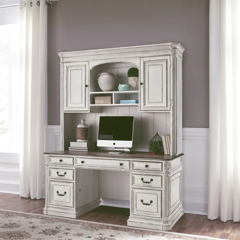 Jr Executive Credenza Hutch