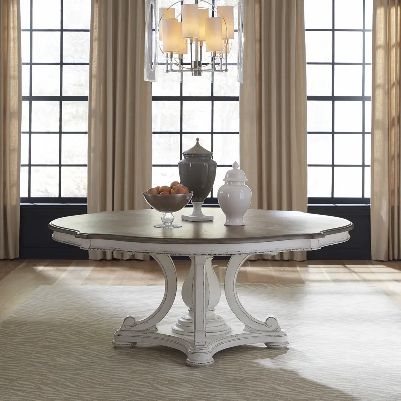 Magnolia Manor 72 Inch Round Pedestal Table Base