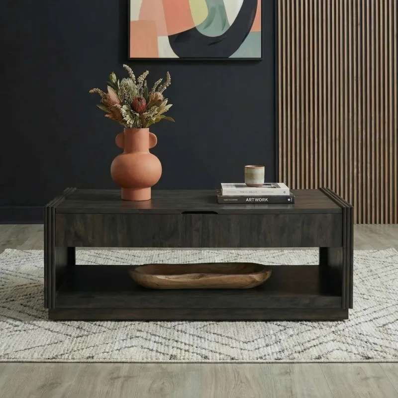Modern Edge Lift Top Cocktail Table