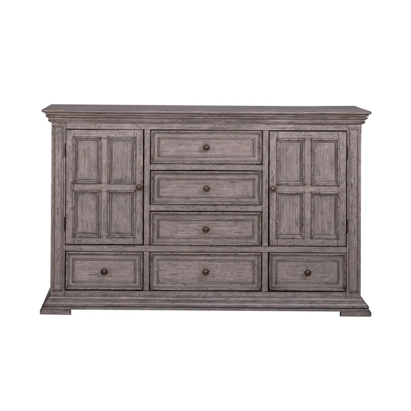 Big Valley 2 Door 6 Drawer Dresser