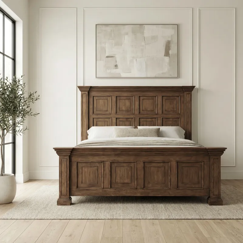 Big Valley Queen Mansion Footboard