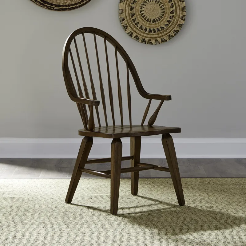 Hearthstone Ridge Windsor Back Arm Chair (RTA)