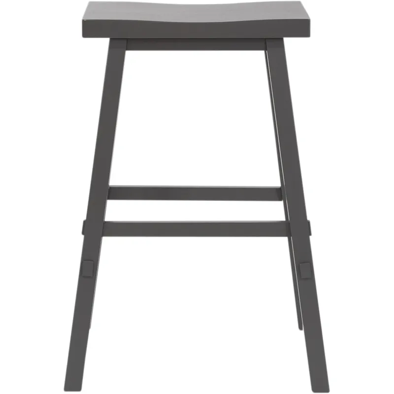 Creations 24 Inch Sawhorse Counter Stool - Gray (RTA)