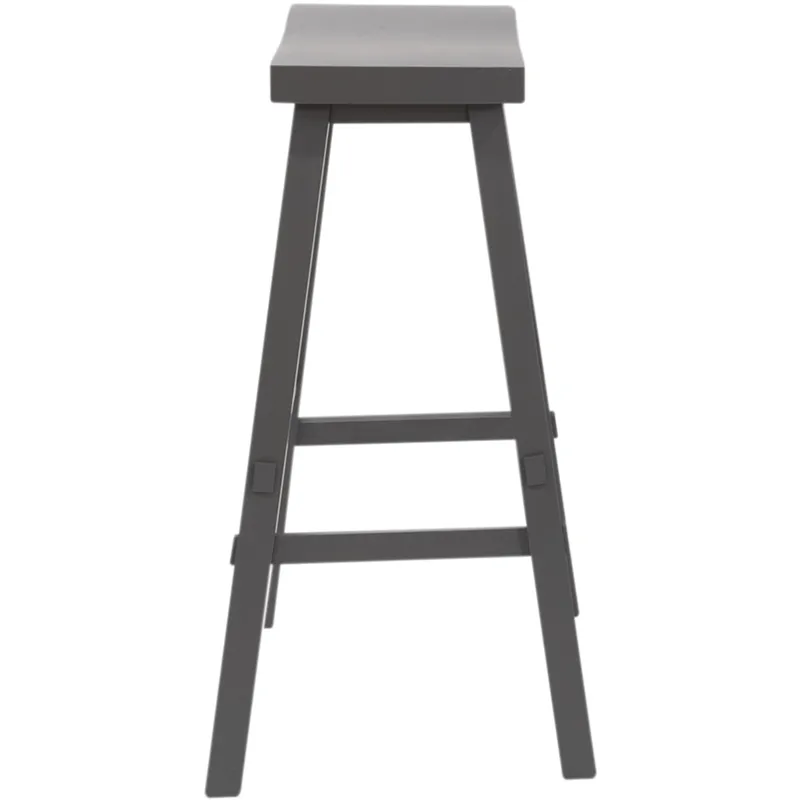 Creations 24 Inch Sawhorse Counter Stool - Gray (RTA)