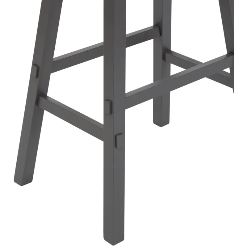 Creations 24 Inch Sawhorse Counter Stool - Gray (RTA)
