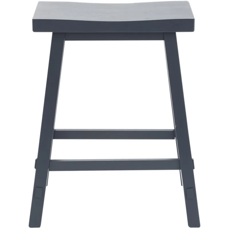 Creations 24 Inch Sawhorse Counter Stool- Navy (RTA)