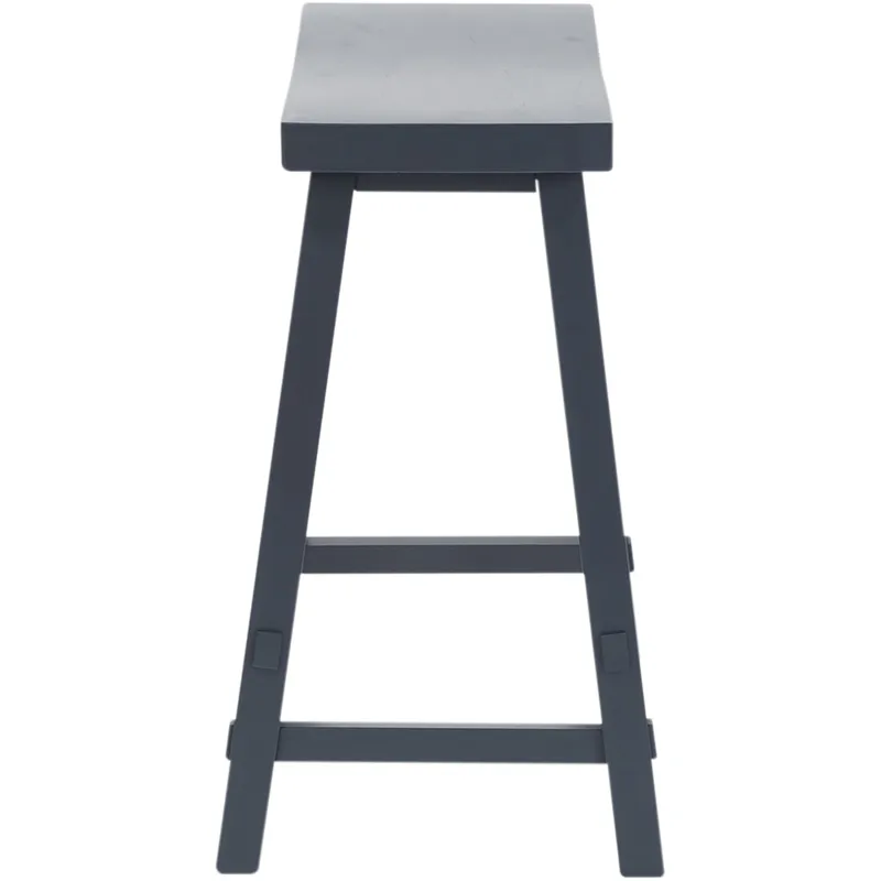 Creations 24 Inch Sawhorse Counter Stool- Navy (RTA)