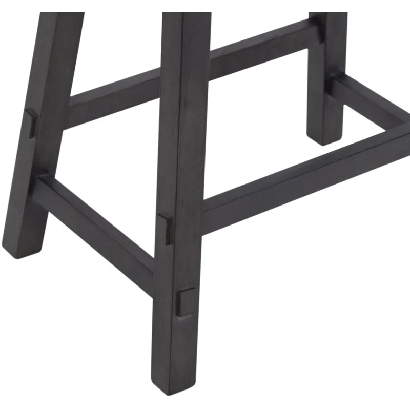 Creations 24 Inch Sawhorse Counter Stool - Slate (RTA)