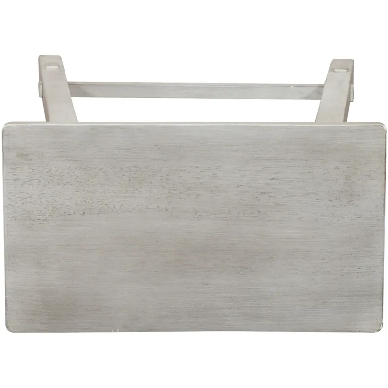 Creations 24 Inch Sawhorse Counter Stool- White (RTA)
