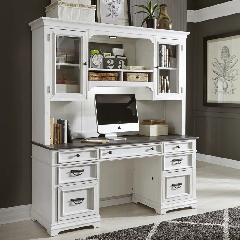 Jr. Executive Credenza Hutch