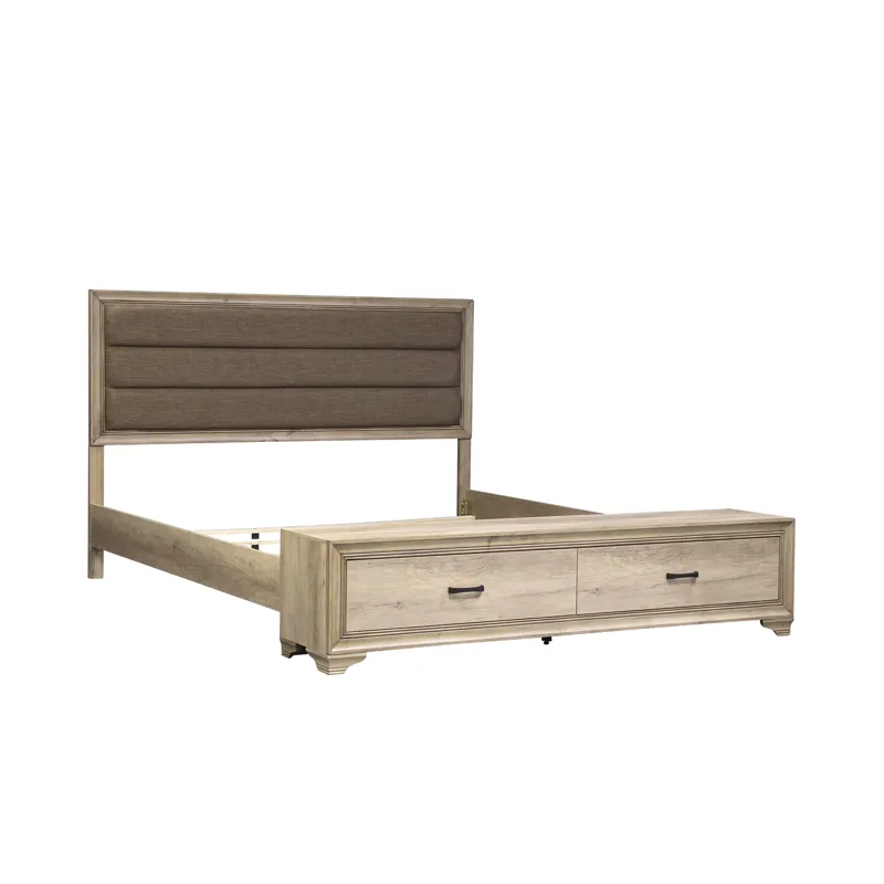 King Storage Bed